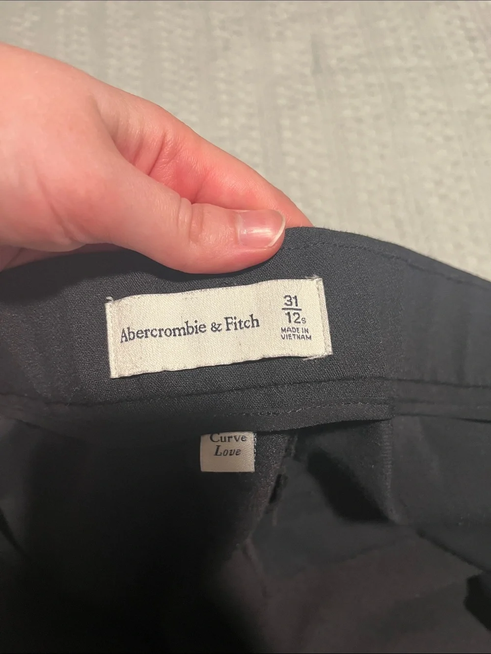 Abercrombie Curve Love Sloane Tailored Pants